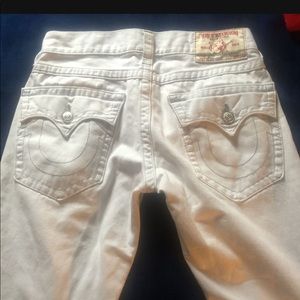 White true religion jeans